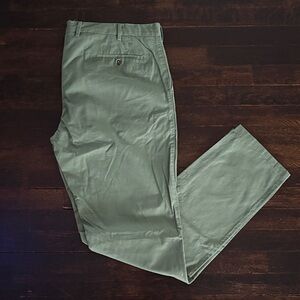 Suit Supply Sage Green Chinos